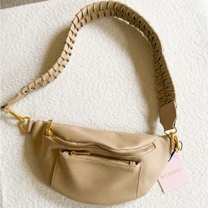 FAWN Vegan Leather Fanny Pack in Oat